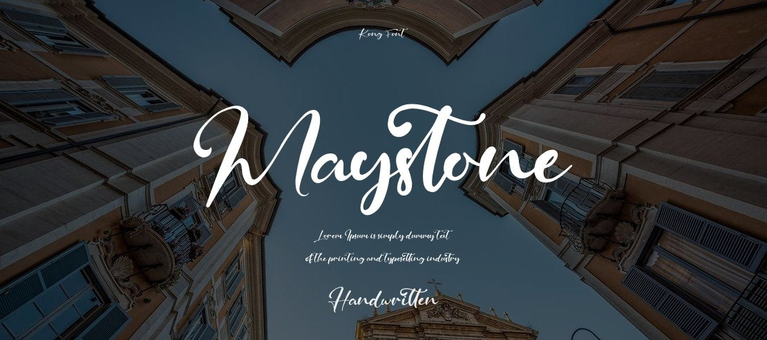 Maystone Font