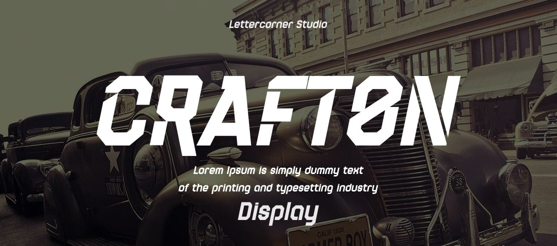 Crafton Font