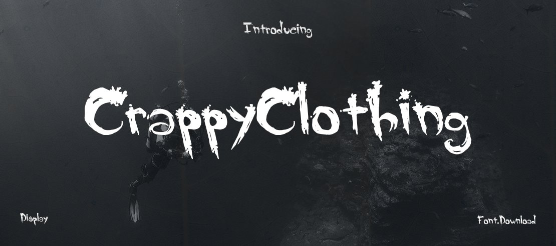 CrappyClothing Font