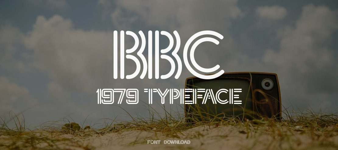 BBC 1979 Font