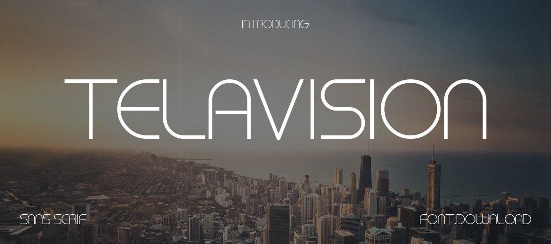 Telavision Font