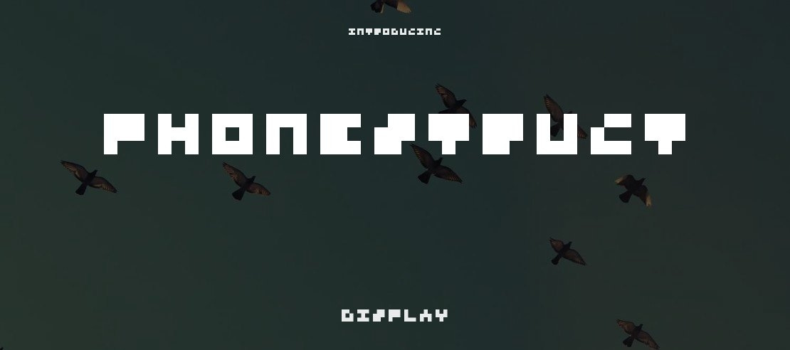 PhoneStruct Font