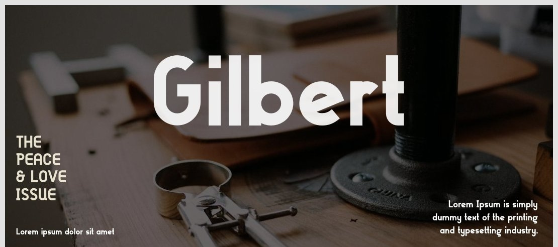 Gilbert Font Family