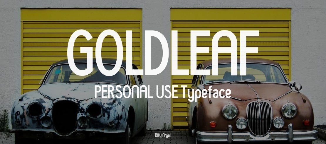GOLDLEAF  PERSONAL USE Font