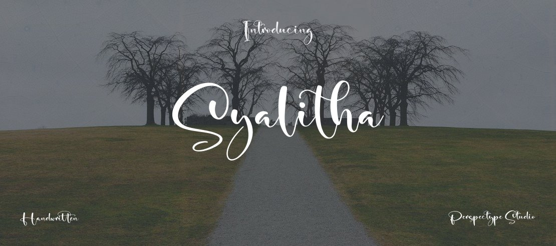 Syalitha Font