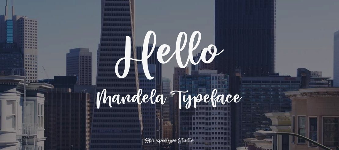 Hello Mandela Font