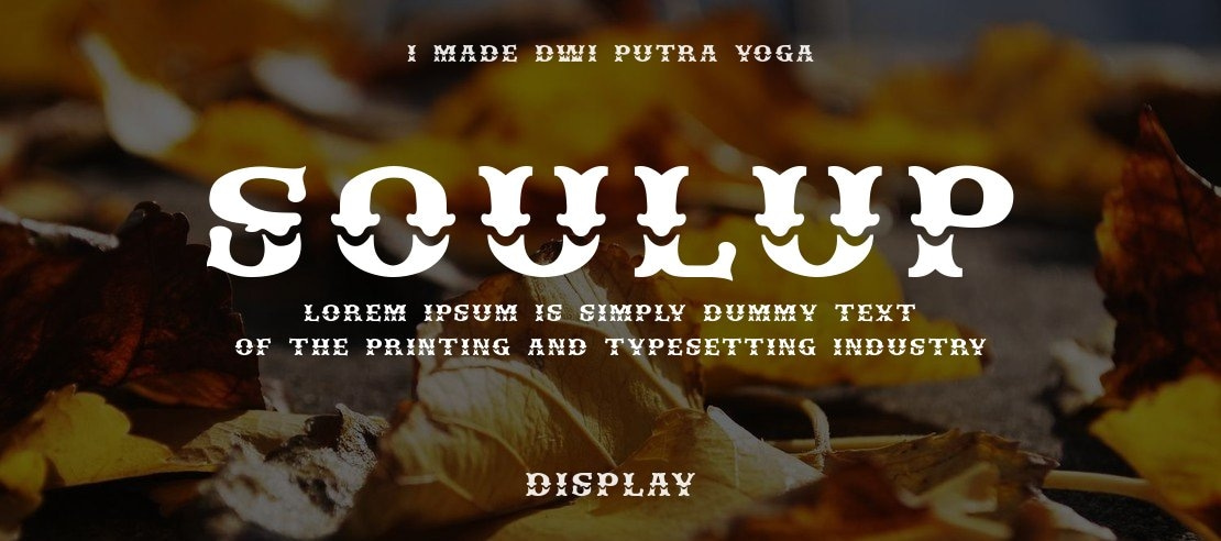 SOULUP Font