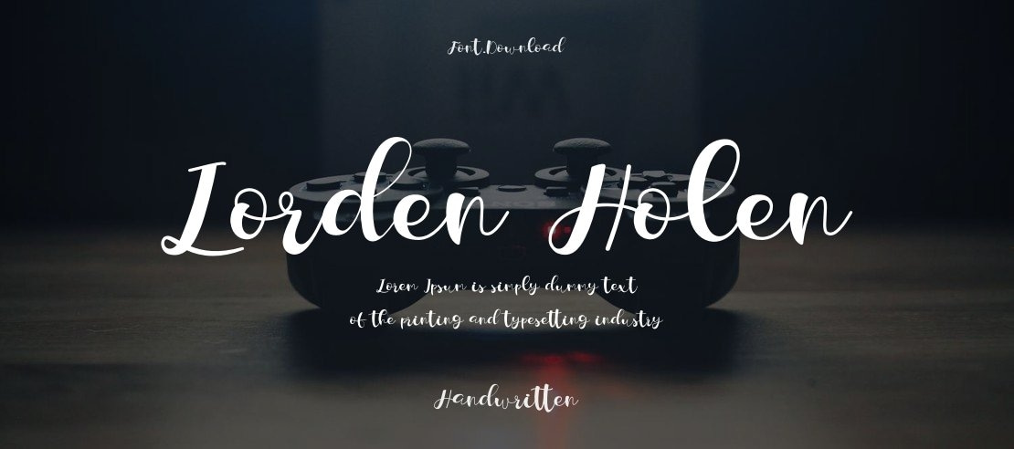 Lorden Holen Font