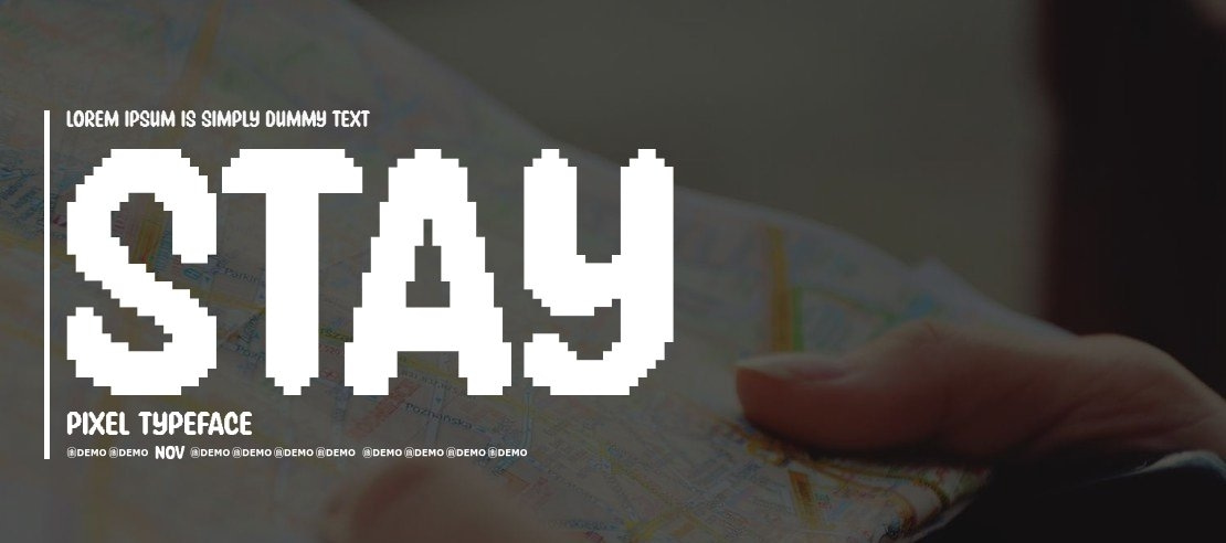 Stay Pixel Font