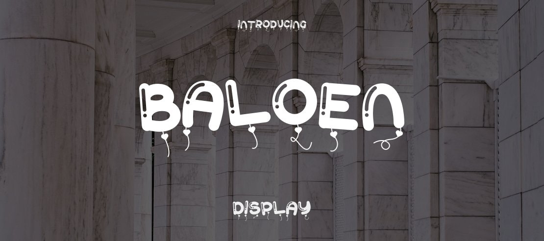 Baloen Font