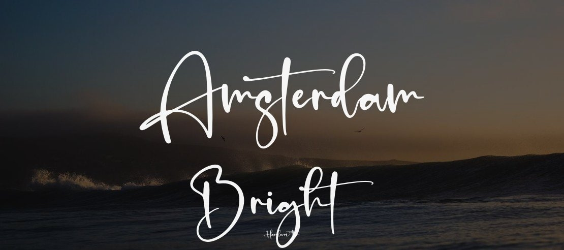 Amsterdam Bright Font