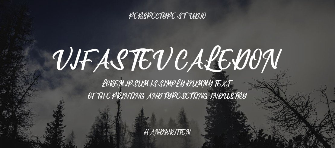 Vifastev Caledon Font