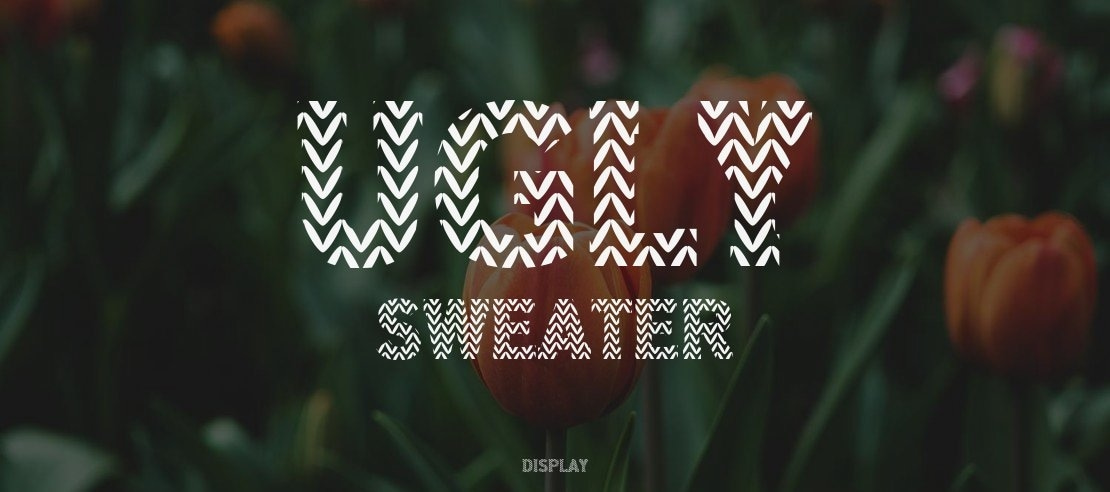 Ugly Sweater Font