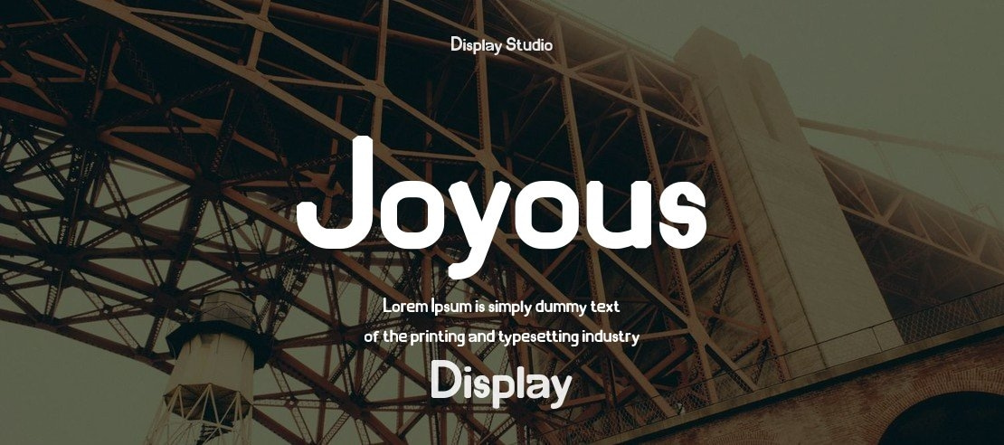 Joyous Font