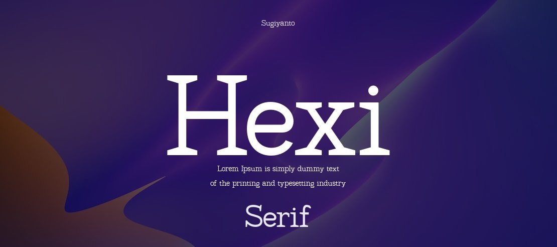 Hexi Font Family
