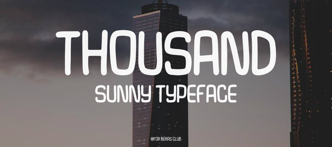 Thousand Sunny Font