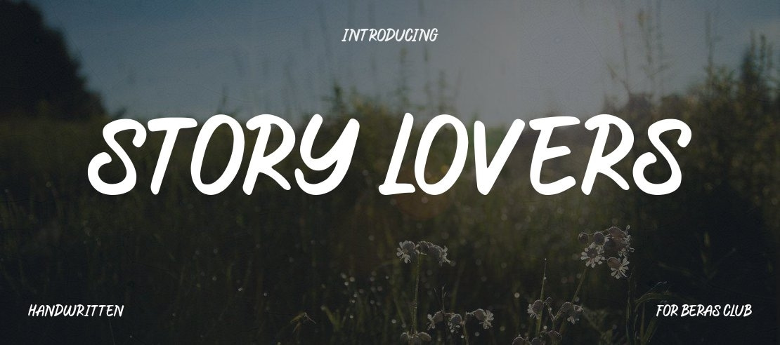 Story Lovers Font