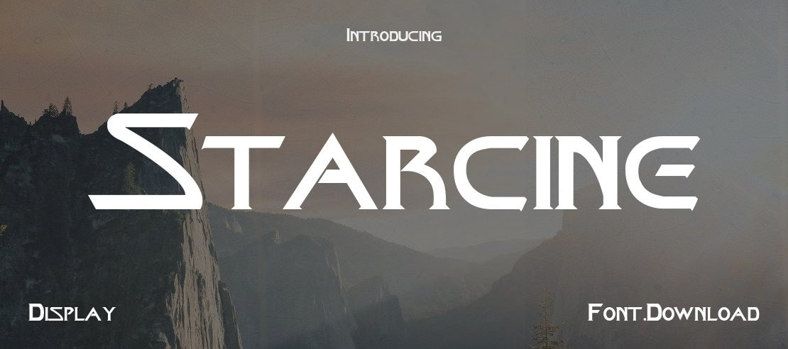 Starcine Font