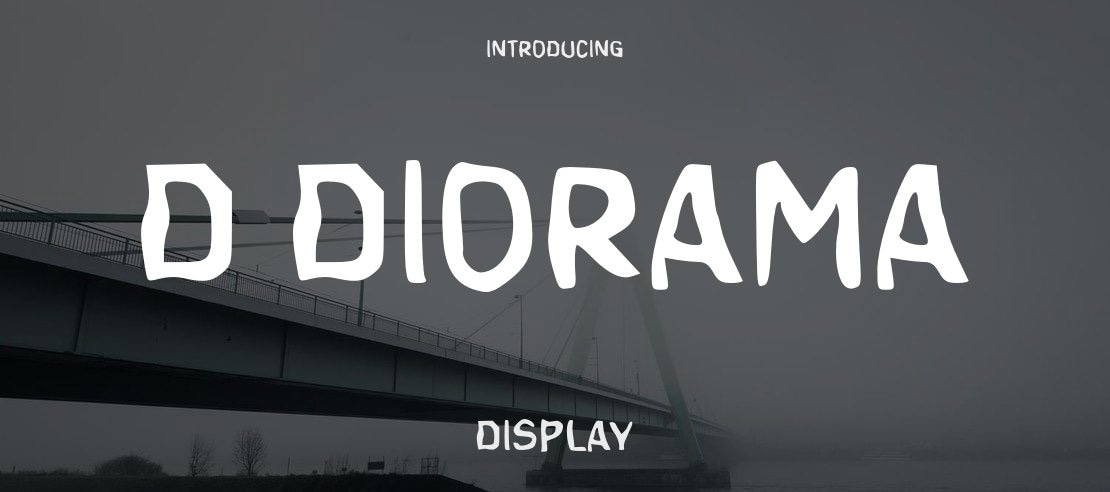 d Diorama Font