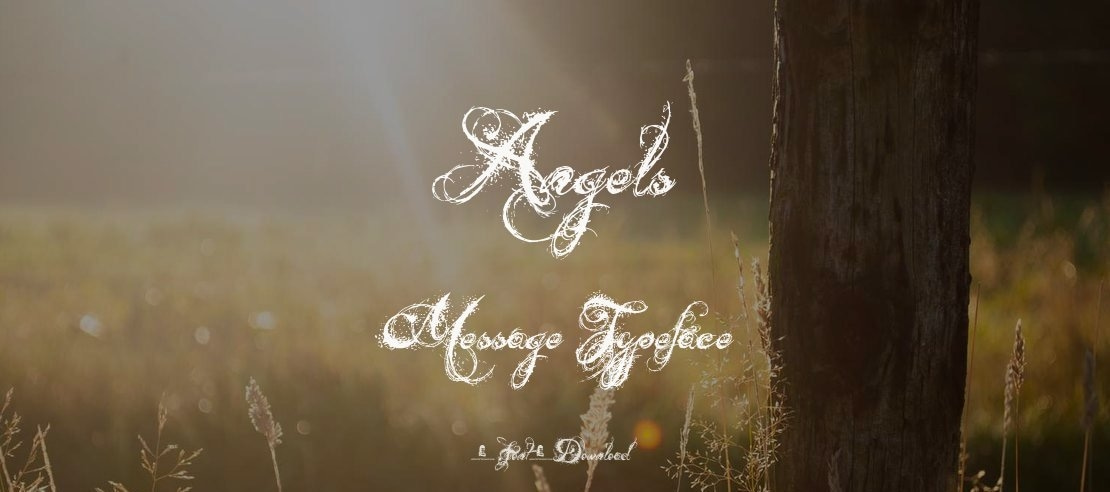 Angels Message Font