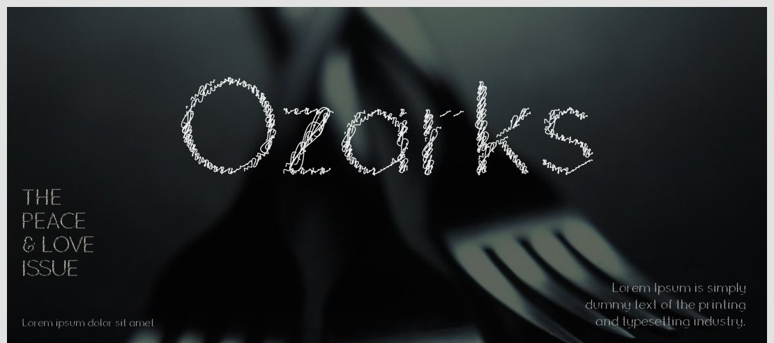 Ozarks Font Family