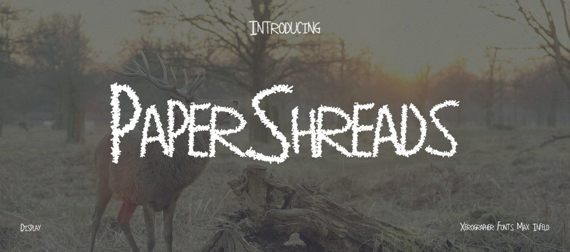 PaperShreads Font