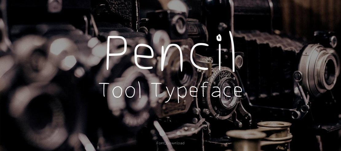 Pencil Tool Font