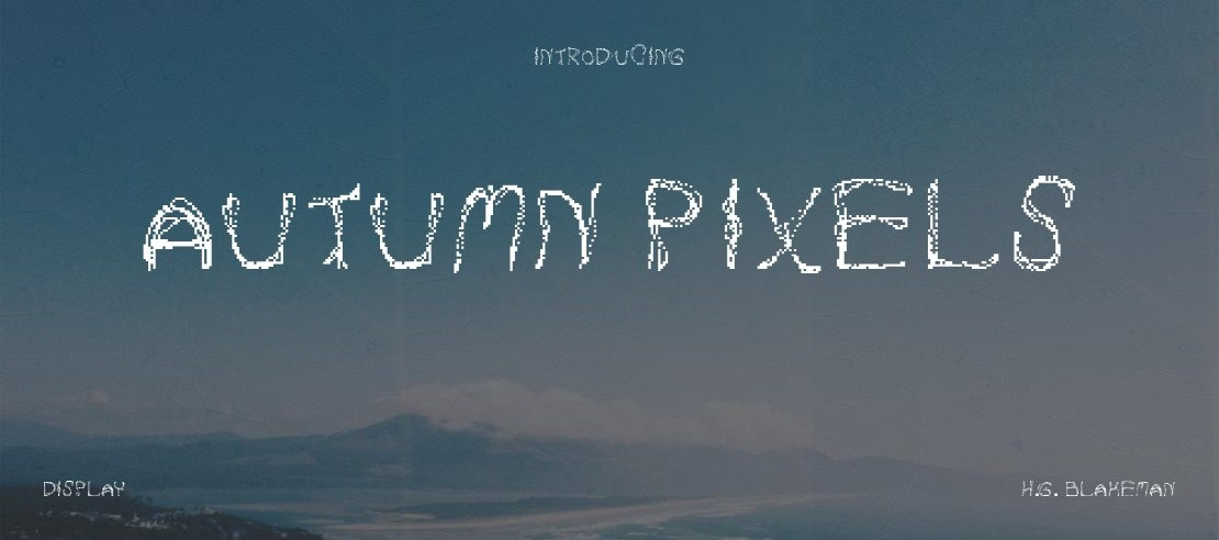 Autumn Pixels Font