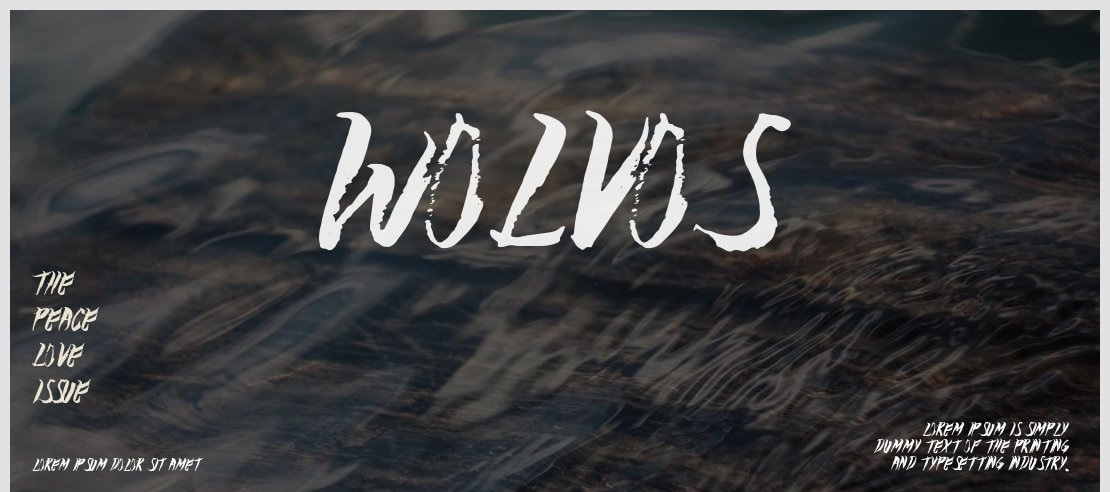 Wolvos Font