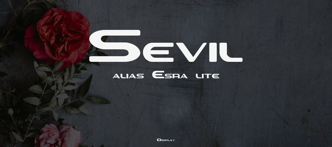 Sevil alias Esra lite Font