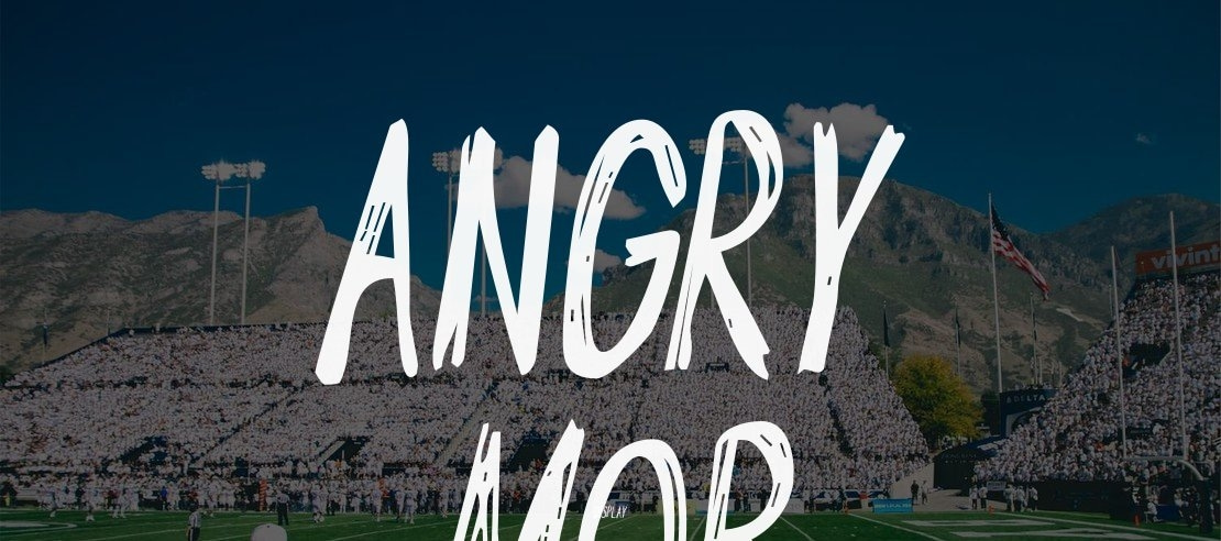 Angry Mob Font