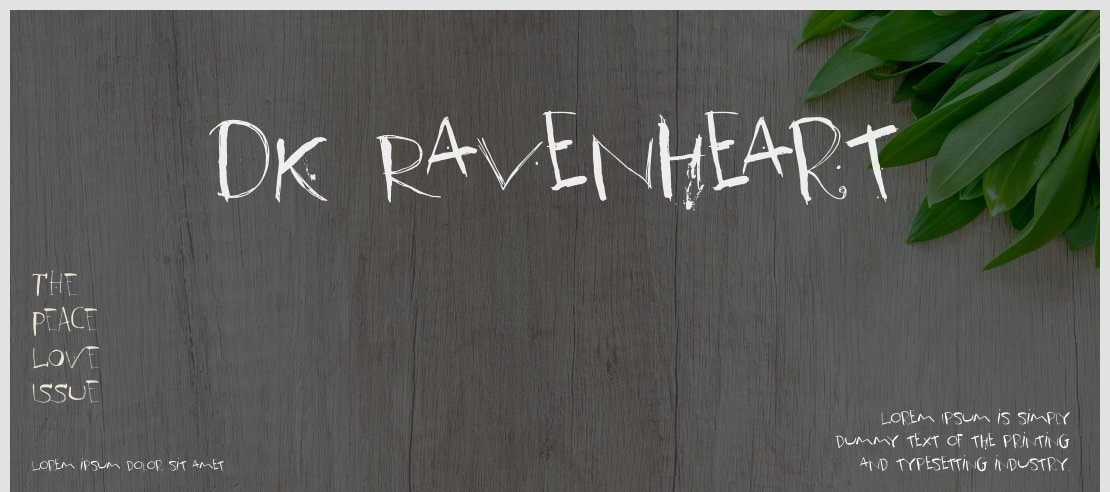 DK Ravenheart Font