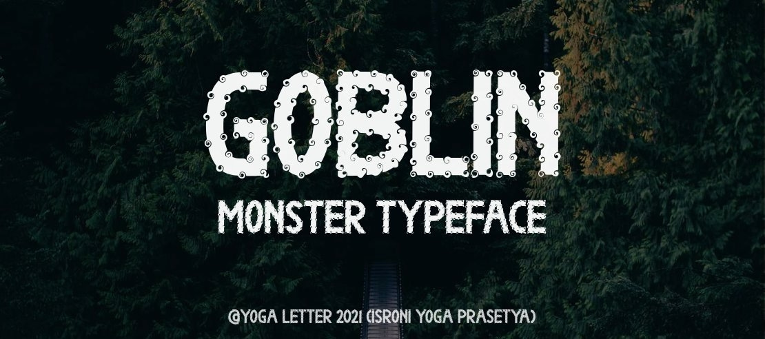 Goblin Monster Font