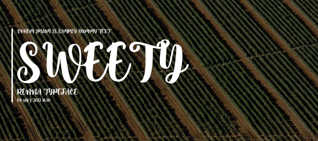 Sweety Renna Font