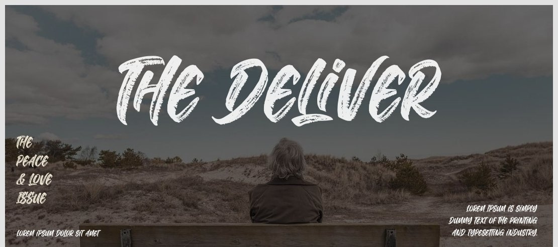 The Deliver Font