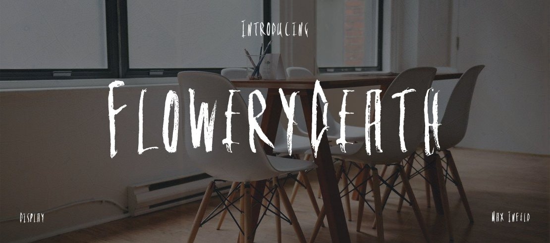 FloweryDeath Font