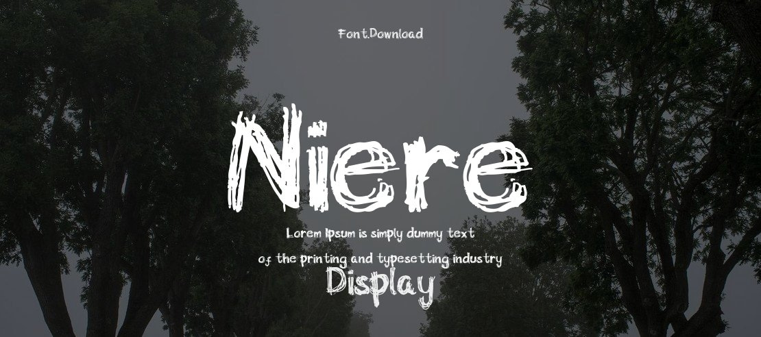 Niere Font