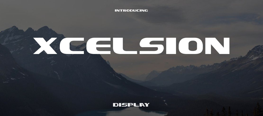 Xcelsion Font Family