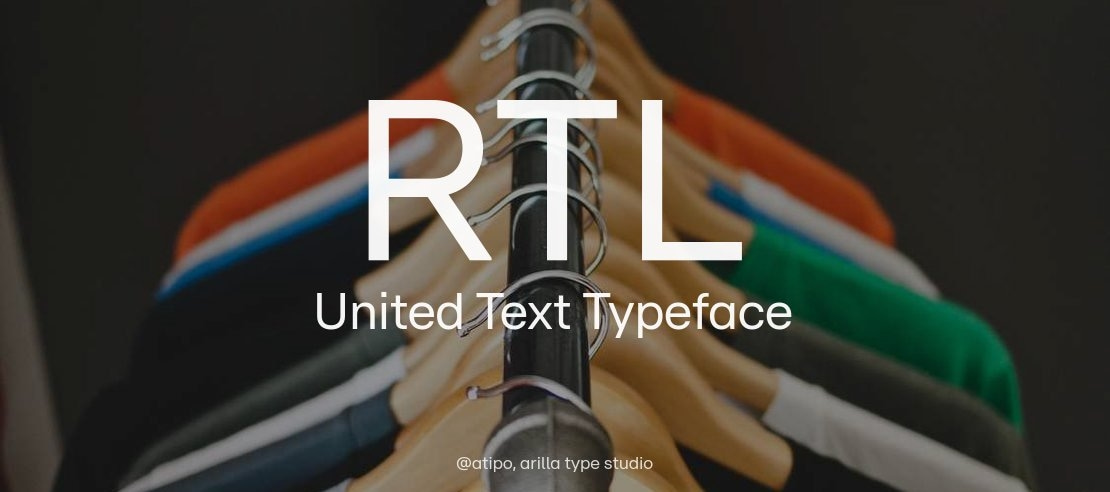 RTL United Text Font Family