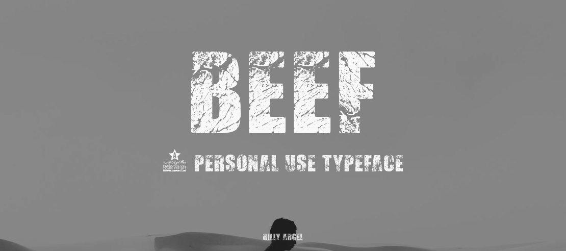 BEEF 3 PERSONAL USE Font