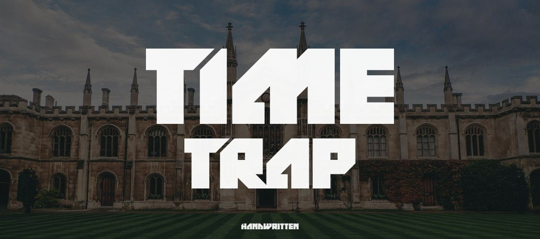 TIme TRap Font Family