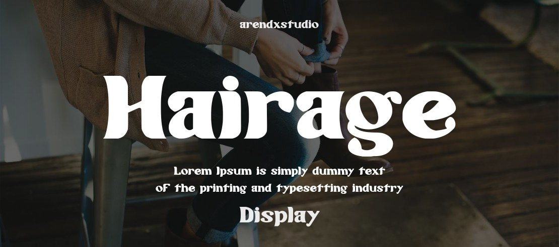 Hairage Font