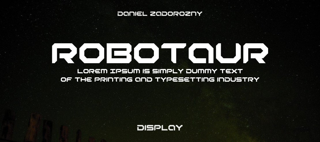 Robotaur Font Family