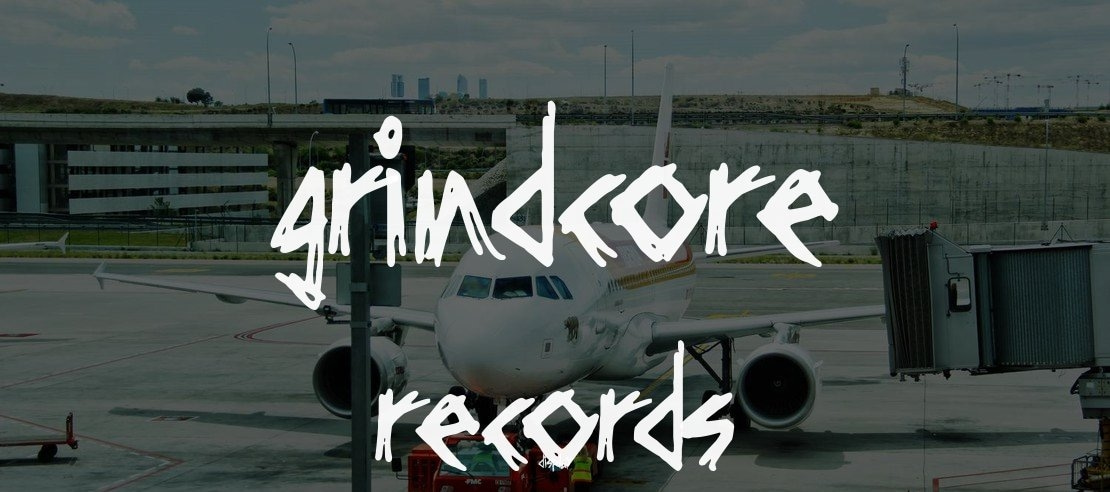 Grindcore Records Font