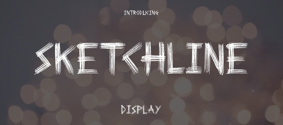 Sketchline Font