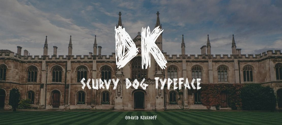 DK Scurvy Dog Font