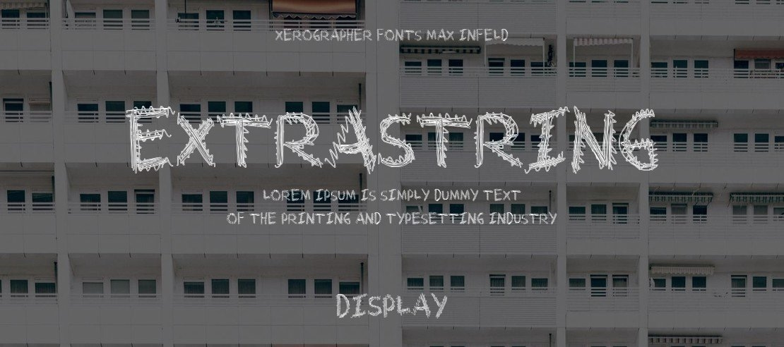 ExtraString Font