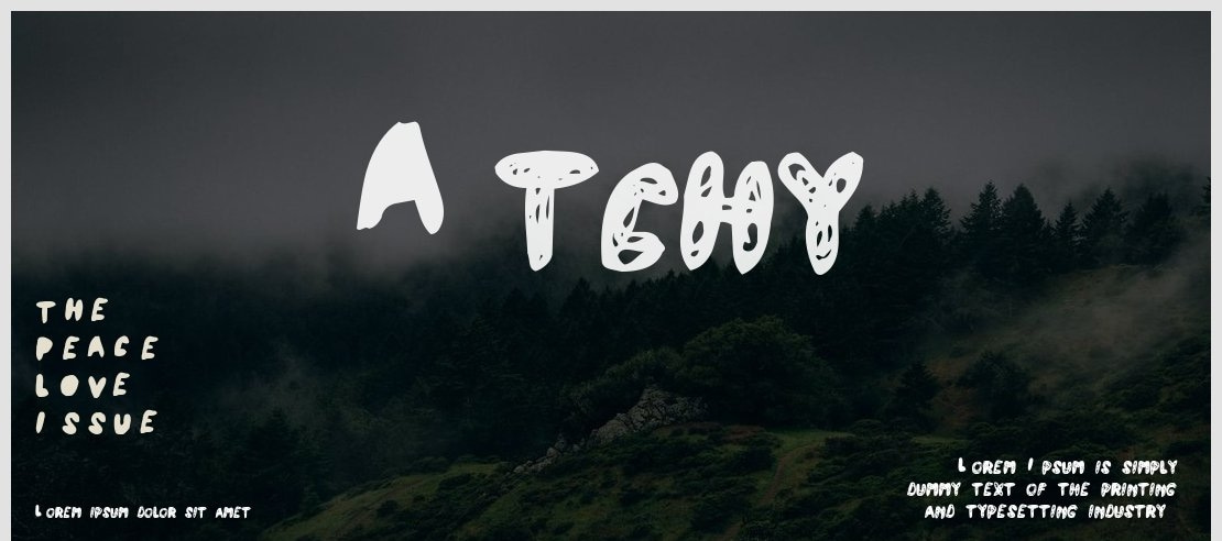 Atchy Font