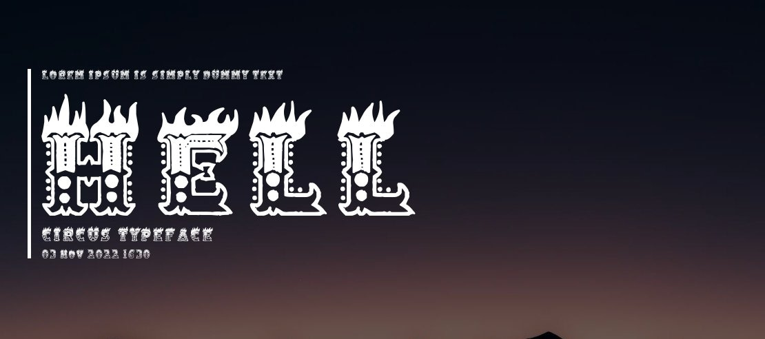 Hell Circus Font