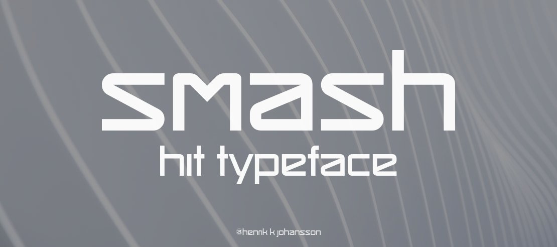 Smash Hit Font Family